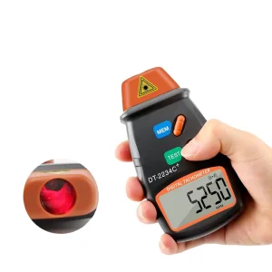 DT-2234C+ LCD Speedometer Digital Tachometer Speed Meter Tester Laser Tachometer Gauge
