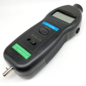 DT-2236B Handheld IP65 Digital 2-in-1 RPM Tachometer Laser Speedometer LCD Display for Motorcycle 20C