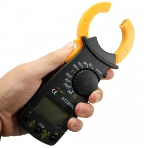 DT 3266L Digital Ampere Clamp Meter Multimeter Current Clamp Pincers Voltmeter Ammeter