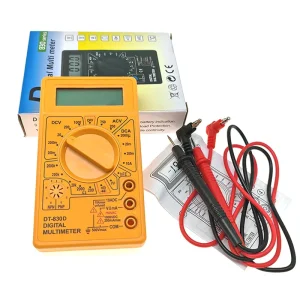 DT-830D LCD Auto Range Digital Voltmeter Multimeter Ohmmeter Volt Tester Electrical Instrument Analysis Instrument Detector Tool