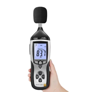 DT-8852 Digital Sound Level Meter With Analog AC/DC Outputs USB Sound Recorder 1.4dB Accuracy 30~130dB Level Range