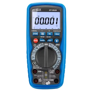 DT-9929 Professional Portable Industrial Digital Multimeter True RMS 1000V/10A 20MHz Bandwidth 9999 Reading Memories