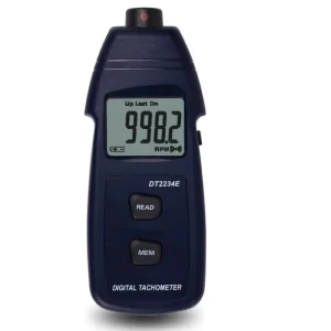 DT2234E Digital Tachometer RPM Meter Speed Tester