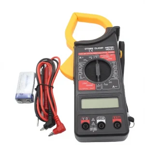 DT266 AC DC Clamp Meter Digital Professional AC DC Resistance Tester DT266 Digital Power Clamp Meters