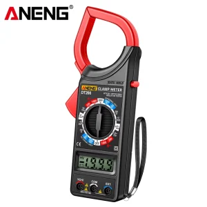 DT266 Smart Digital Clamp Meter Professional High Precision 2000 Resistance 1999 Counts Current Detection 60mm Opening