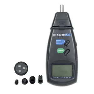 DT6236B Digital RPM Tachometer Digital Tachometer Laser Tachometer