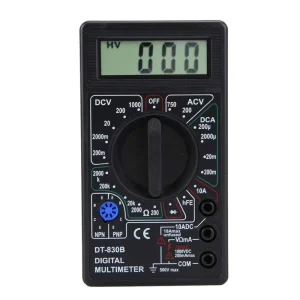 DT830B AC DC LCD Digital Multimeter 750 1000V Voltmeter Ammeter Ohm Tester High Safety Handheld Meter Digital Multimeter