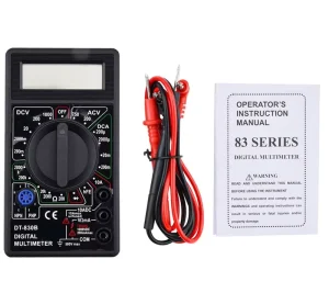 DT830B Mini Pocket Digital Universal Meter for Measuring Voltage Resistance Diode Digital Display Portable Multimeter