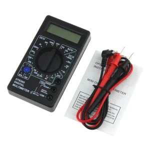 DT830D Digital Multimeter AC DC Interruption Buzzer Test Electrical Instruments Multimeters