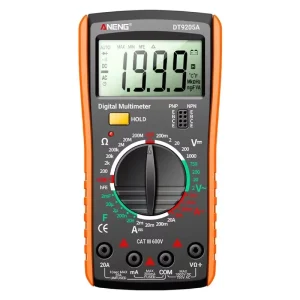 DT9205A 3 LCD High precision Digital Multimeter Multi functional Anti Short Circuit Maintenance Tool