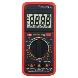 DT9205pro 2000 counting High precision 4 Digit Voltmeter Ammeter Capacitance Resistance Tester Multi functional Multimeter for