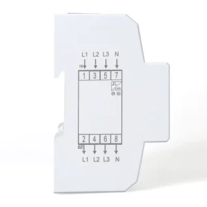 DTS 4P Guide Rail Three Phase Four Wire Electric Energy Meter 380V LCD Display High Power Watt Hour Meter Class 1.0 100A