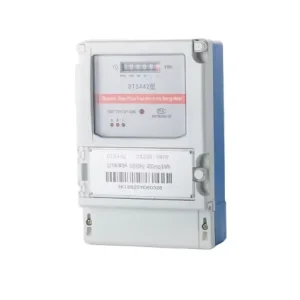 DTS High Accuracy Three Phase 4 Wire Electric Meter 380V DIN Rail Digital Display Industrial Equipment Power Monitoring