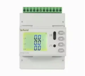 DTSD1352 4S 4 Loop 3 Phase Input Power Energy Harmonic Unbalance Detection Multi Phase Energy Meter for Industrial Workshop