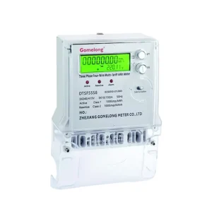 DTSF5558 Dual Tariff 3*220/380V Three Phase Four Wire Electronic Energy Meter