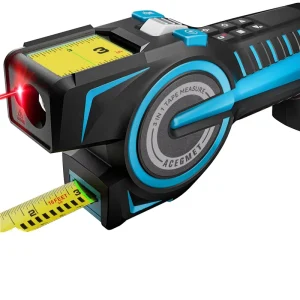 DTX10 3 in 1 Smart Laser Digital Bluetooth Measure Tape 15M+ Metric Steel Blade Attached Light Electronic Measuring System