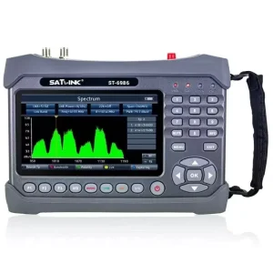 DVB S S2 T T2 C Satellite Satellite Finder with Spectrum Analyzer 10bit Satlink ST 6986 Satfinder