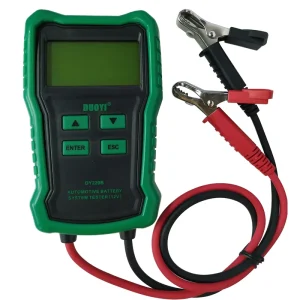 DY220B Digital 12V Car and Motorcycle Battery Tester with 9V Support Measures Current