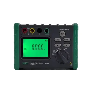 DY4100 Series Ground Resistance Megohmmeter with Solar Voltage 1500V Soil Resistivity ABS Material 6 Month Warranty