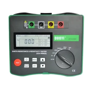 DY4300 Digital Ground Soil Resistance Meter Ground Resistance Tester