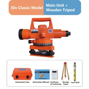 DZS3 1 30X Magnification Automatic Self Compensating Level Surveying Auto Level Instrument