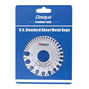 Dasqua 0 36mm Stainless Steel Standard Wire Gauge Sheet Metal Gauge Measuring Tool Calibrador De Alambre Y Lamina