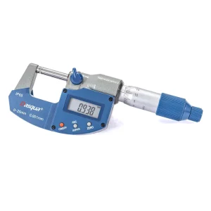 Dasqua IP 65 Waterproof 0 25mm 25 50mm 50 75mm 75 100mm Lcd Display Digital Outside Micrometer External Micrometer