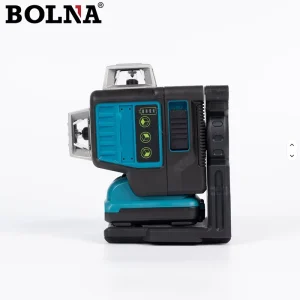 Degree Self Leveling DEW Laser Level 12 Lines Green Laser Portable Automatic for Industrial Projects Battery Powered