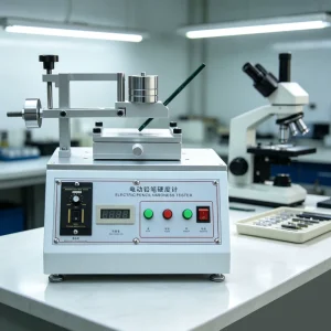 Desktop Electric Pencil Hardness Test Machine With 6B-6H Pencils Weight Kit JIS Standard Paint Film Hardness Testing Device
