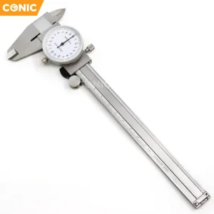 Dial Caliper 150mmx0.02mm Stainless Steel Digital Vernier Dial Caliper With Metric Graduation