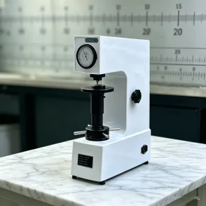 Dial Gauge Motor driven Rockwell Hardness Tester Automatic Loading Directly Read Scale