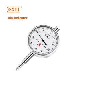 Dial Indicator Gauge 0-10mm Precision for Test Instrument 0.01mm Resolution Meter for Mechanical Testing Concentricity Measure