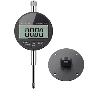 Dial Indicator Gauge 0.001mm 0.01mm Electronic Micrometer 0.00005″ Digital Micrometer Metric Inch Range 0 12.7mm 0.5″