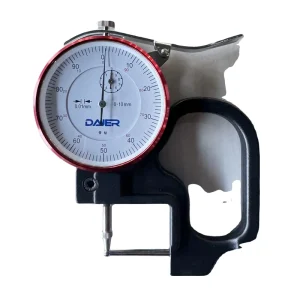 Dial Thickness Gauge 0.01mm 0-25*30mm Ceramic Probe Thickness Gauge Portable High Precision Wet Film Thickness Gauge