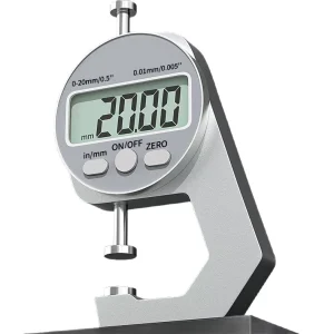 Dial Thickness Gauge Flat Head for Film Paper Leather Thickness Tester Feeler Gauge