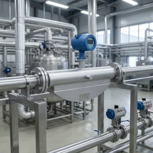 Diesel Flow Meter 0.1% Accuracy Mass Flow Meters Coriolis Mass Flow Meters