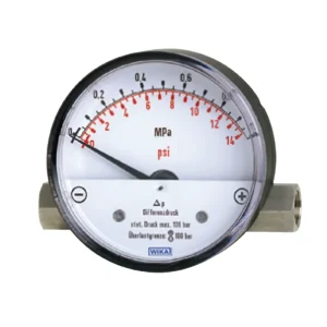 Differential Pressure Gauge Model 700.01 with Magnetic Piston Separating Diaphragm