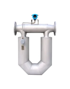 Digital 0.15% OEM RS485 Stainless Steel Natural Gas Water Air Oil Liquid U type V type 4 20mA Coriolis Mass Flow Meter 220V