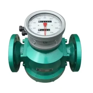 Digital 4-20mA Water Hydraulic Fluid RS485 LPG Diesel Coolant 1.6MPa Oval Gear Flow Meter Stainless Steel Flange for Industrial