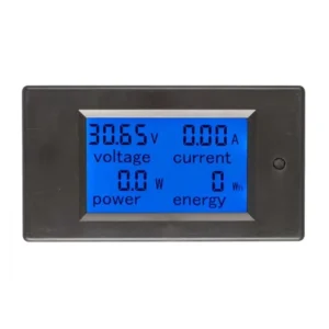 Digital Ammeter Voltmeter Multimeter LCD Display Power Energy Battery Meter