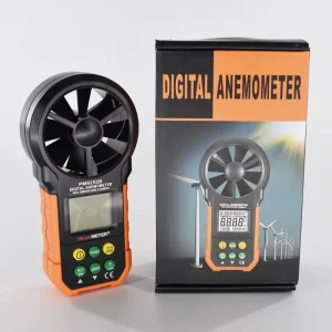 Digital Anemometer PM6252B Air Temperature Humidity Measurement Meter with USB Port Wind Measuring Device