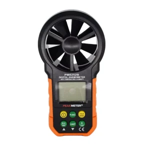 Digital Anemometer PM6252B Air Temperature Humidity Measurement Meter with USB Port Wind Measuring Device