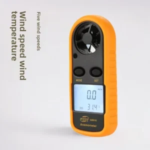 Digital Anemometer Wind Speed Meter GM816 with Temperature Range -10~45 and Resolution 0.1