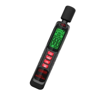 Digital Audio Decibel Meter 30-130dB Sound Level Monitor with 0.1dB Resolution Weighting Alarm Tester Noise Detector Instrument