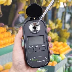 Digital Beer Refractometer 0.0-30% Range Brix Coffee 0-25% Meter 0.2% Precision 0.1% Resolution Refractive Index Portable