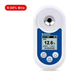 Digital Brix Refractometer 0 32 Brix Meter for Honey and Fruit Liquid Testing