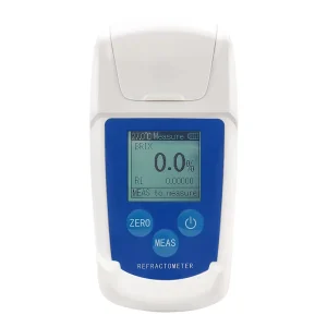 Digital Brix Refractometer 0 55% Brix Range ±0.2%Brix Accuracy 10 40°C Auto Temperature Compensation