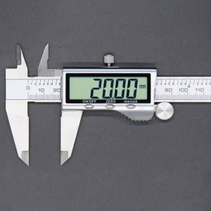 Digital Caliper 100 150mm Micrometer Measuring Gauge Full Screen Vernier Caliper for Home Industrial Jewelry Measurement
