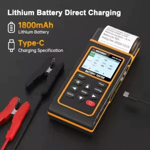 Digital Car Battery Tester Charger LCD Display Three in One Repair Instrument Detector LED Battery Detector SW 6910B