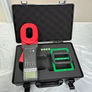 Digital Clamp Earth Resistance Tester 0.01-1200 Ground Resistance Meter 500 Data Storage High Accuracy Long Jaw 0.5s